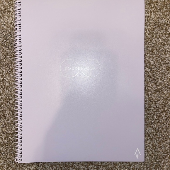 Smart Reusable Notebook - Purple - Picture 1 of 3